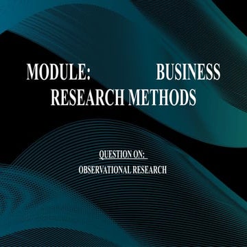 MBA LEVEL OBSERVATION THEORY OF RESEARCH.pptx