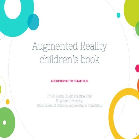 Augmented Reality Children's Book Project