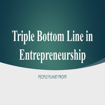 GROUP 4 TBL FRAMEWORK.pptxfrom the business class | PPTX