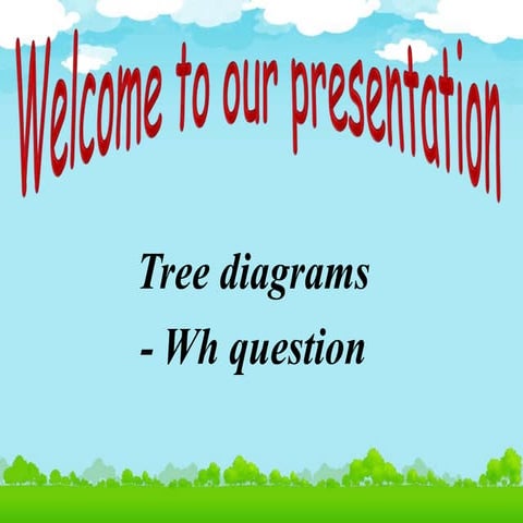 TREE DIAGRAMS WH-QUESTION