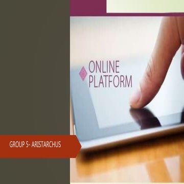 What is online_platform | PPTX