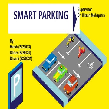 Smart Parking Using IoT An Application of Sensor Network