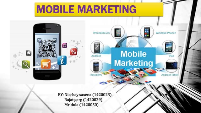 Mobile Marketing