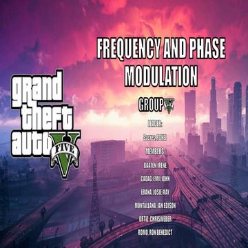 Frequency and phase modulation