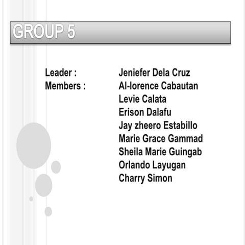 Group 5 report bsit 3b | PPTX | Law