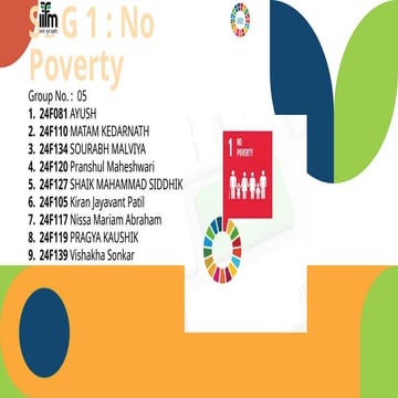 Sdg 1 presentation | PDF