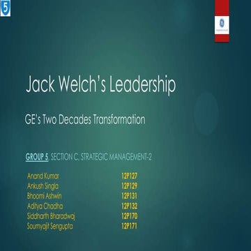 General Electric_Leadership