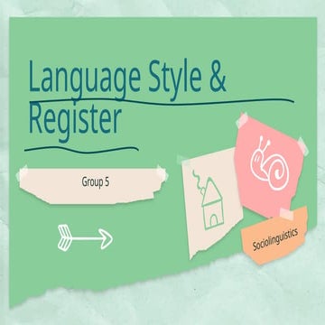 GROUP 5 SOCIOLINGUISTIC.pptx SOCIOLINGUISTICS