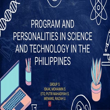 Report group 5 in SCIENCE, TECHNOLOGY AND SOCIETY | PDF