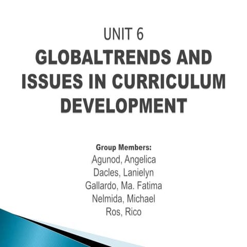 Group 6.2. global_issues_in_curriculum_development