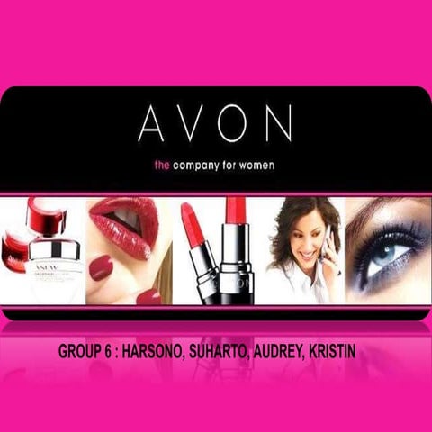 Avon product analysis 2009 | PPT
