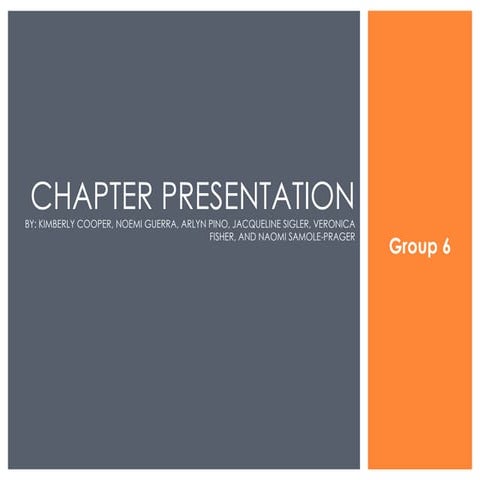 Group 6 Chapter Presentation Powerpoint