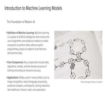 introduction to machine learning and ensemble methods