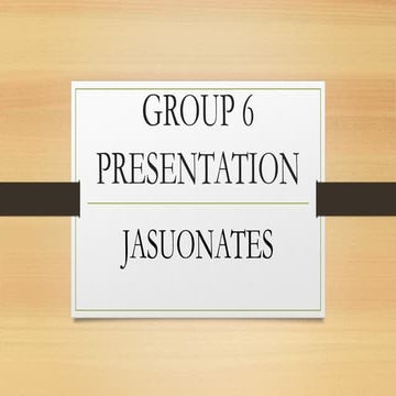 GROUP 6 PRESENTATION.pptx including the management practices | PPTX