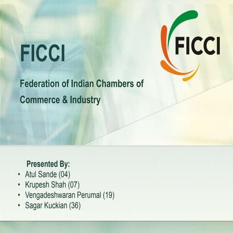 Federation of Indian Chambers of Commerce and Industry (FICCI)