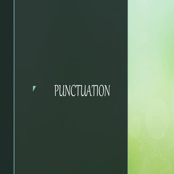 GROUP7 punctuation more like period and comma