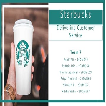 Starbucks case study