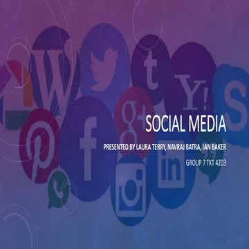 Group 7 - Social Media