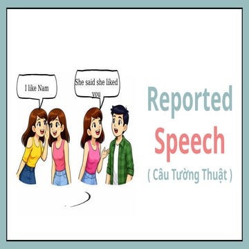 Mastering Reported Speech: Rules, Tenses, and Examples for Effective ...