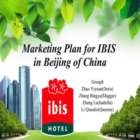 ibis hotel in beijing (Marketing)ppt