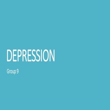 GROUP 9 DEPRESSION.pptx