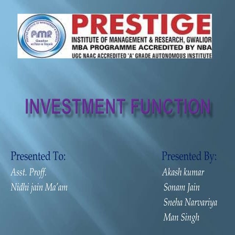 Investment function.pptx