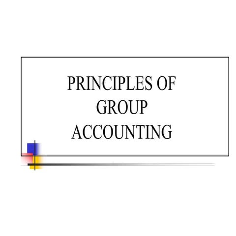 Group Accounting principles chapter 0 ĐCKTTD