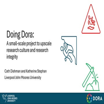 UKSG 2025 - Breakout - Doing DORA: A small-scale project to upscale research ...