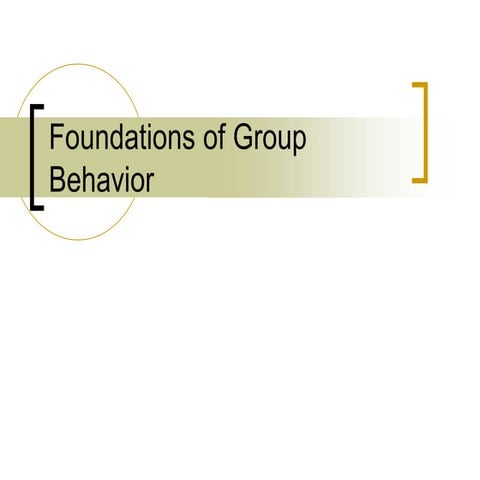 Group behaviour.ppt