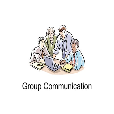 Session 7 - Group communication