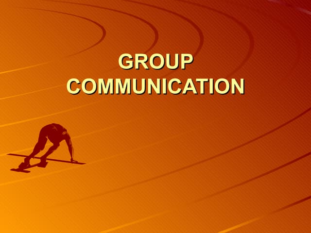 Group communication