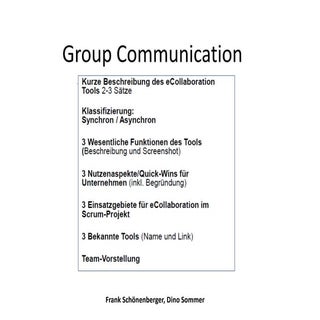 Group communication