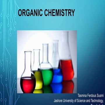 Organic Chemistry