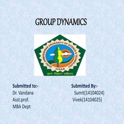 Group daynamics 1414911502848