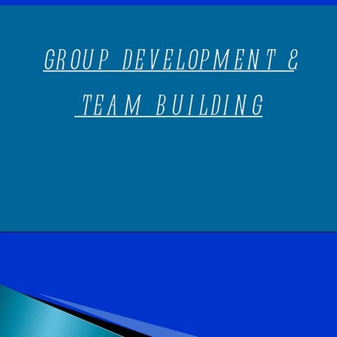 Group development ob (2)