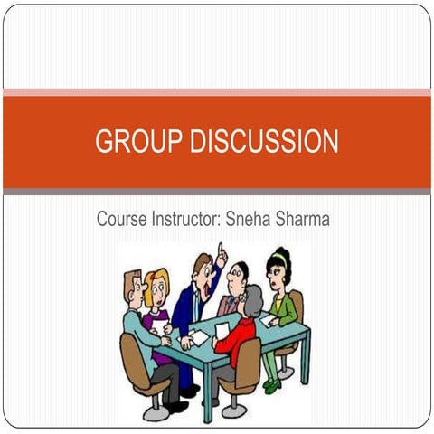Group discussion-Do's and Dont's