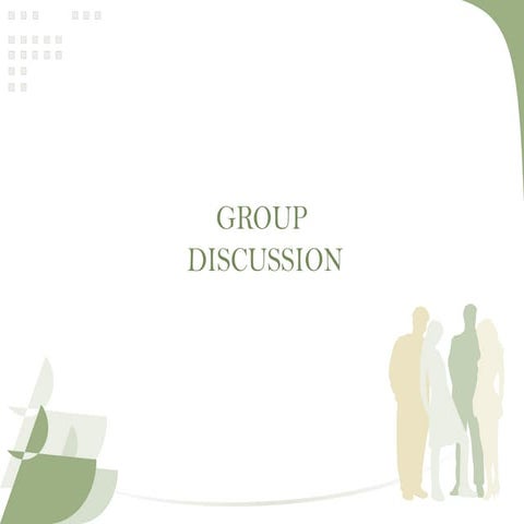 Group discussion