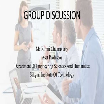 Group discussion