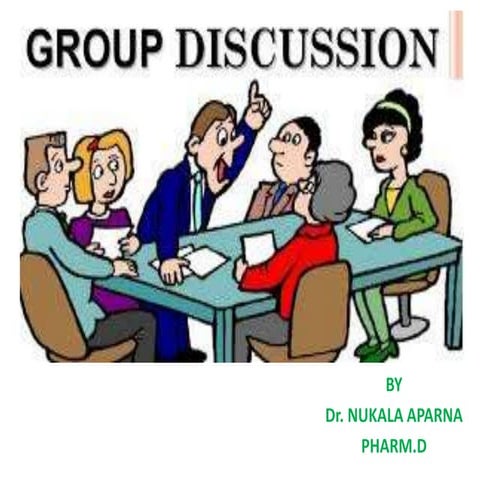 Group discussion; B.pharmacy 1 semester