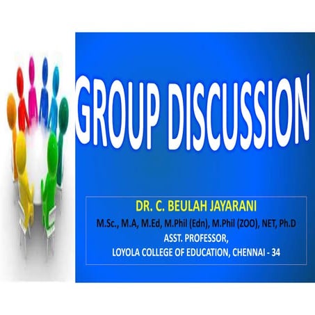 Group discussion