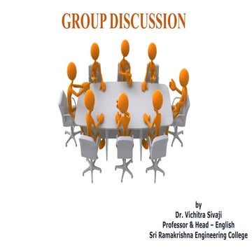 Group Discussions: Skills, Strategies, and Frameworks for Success | PPTX