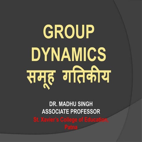 Group dynamics