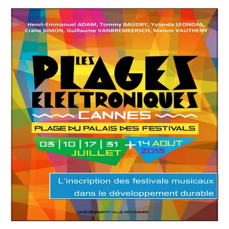 Groupe 144   dossier de production