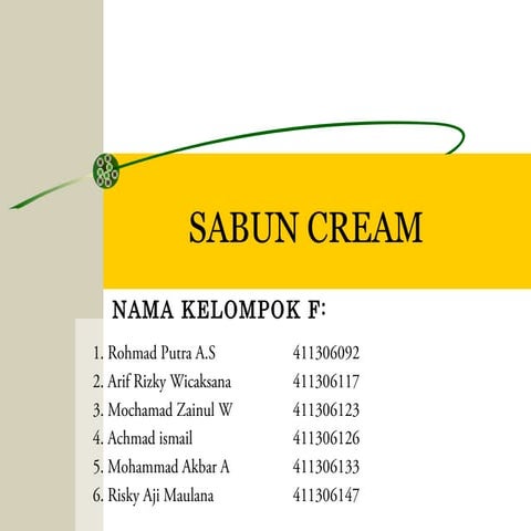 Sabun Cream
