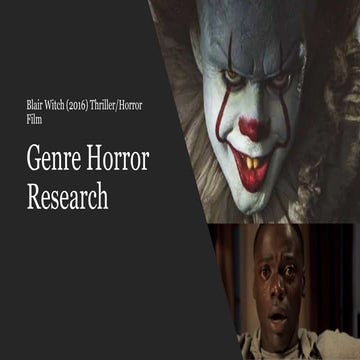 Group genre/ Blaire witch 