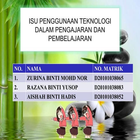 kumpulan 15 : Penggunaan Teknologi Dalam PdP