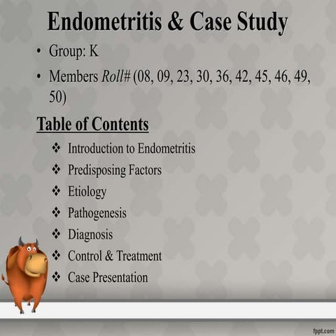 Pyometra in cow | PPTX