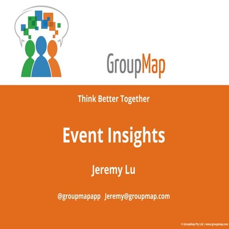 GroupMap: Event Insights from Australia