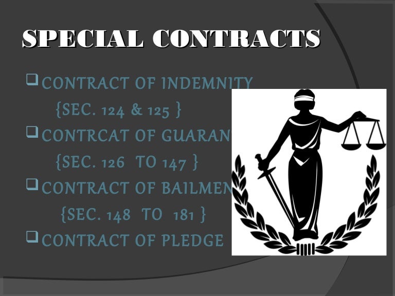 special contract\\