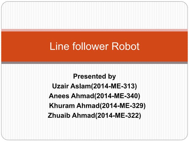How to make a Line Follower Robot